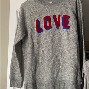 Love sweatshirt